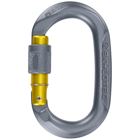 Carabinieră Skylotec OVX SG (screw gate) gri/galben Anthracite/Mustard
