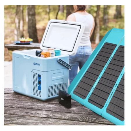 Protecție solară GoSun Shield 60W Parasolar auto reîncărcabil cu energie solară