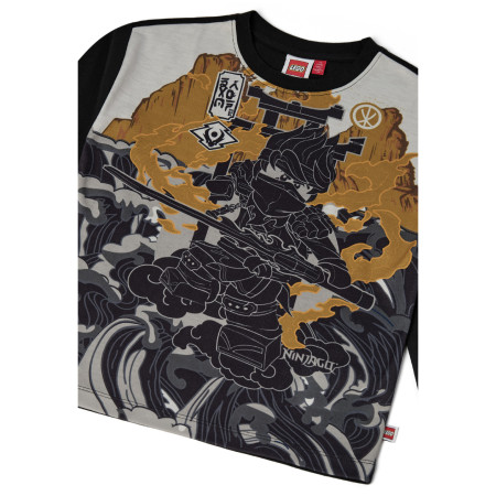 Tricou copii Lego Wear Lwtaj 718 Black