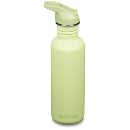 Sticlă oțel Klean Kanteen Classic 800 ml (w/Flip Seal Sport Cap) verde deschis shadow lime