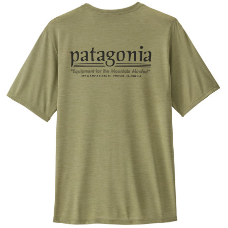 Tricou bărbați Patagonia Men's Capilene Cool Daily Shirt - Hut Tripper verde Gumtree Green - Light Gumtree Green X-Dye