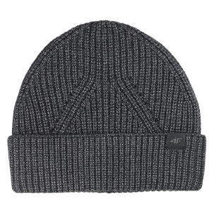 Căciulă 4F Cap M576 negru DEEP BLACK MELANGE