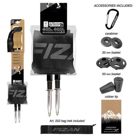 Bețe de trekking Fizan Compact 1947