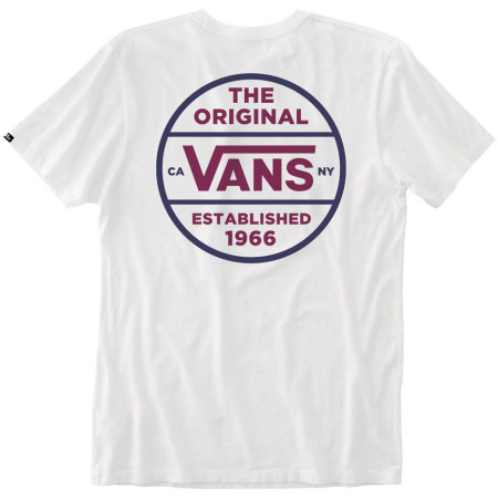 Tricou bărbați Vans Mn Authentic Original S/S alb