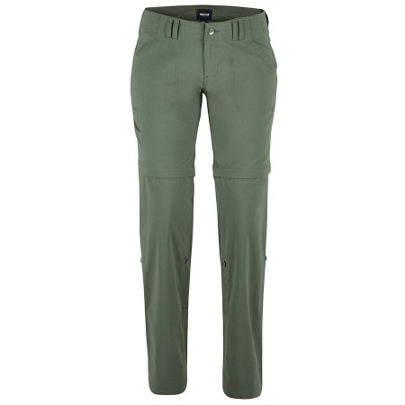Pantaloni femei Marmot Lobo's Convertible Pant verde Crocodile