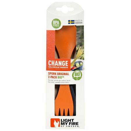 Set tacâm Light My Fire Spork Original BIO 2-pack