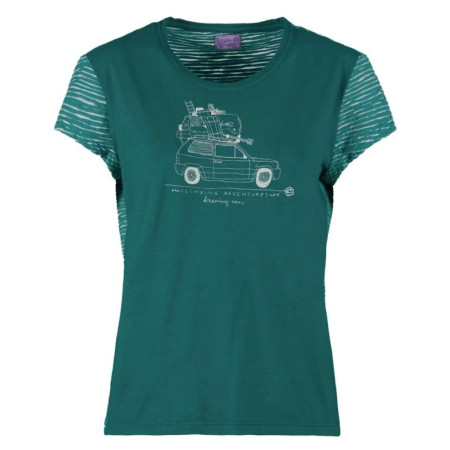 Tricou femei E9 Dream Women's verde Green Lake