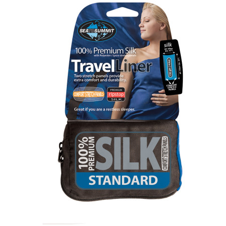 Inserție pentru sacul de dormit Sea to Summit Silk Liner Stretch Panel Std