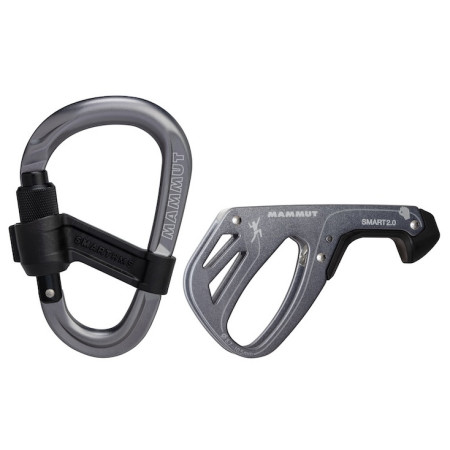 Set de siguranță Mammut Smart 2.0 Belay Package gri grey