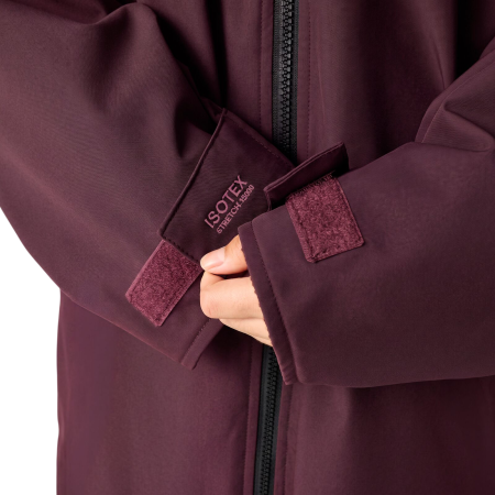 Geacă impermeabilă pentru copii Regatta Junior Waterproof Changing Robe Pro Fig