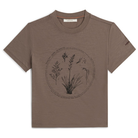 Tricou femei Icebreaker Merino 150 Tech Lite SS Crop Tee Seed Story