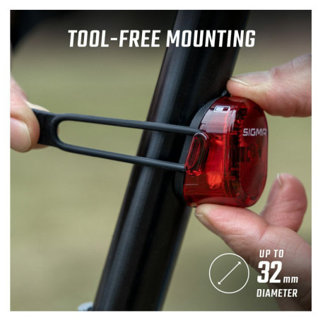 Lumină față / spate Sigma Buster 150 + Nugget II. Flash