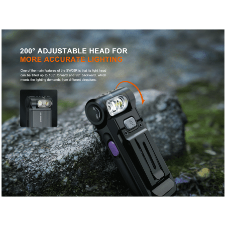 Lanternă de buzunar Fenix SW05R-UV