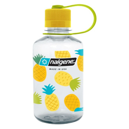 Sticlă Nalgene Narrow Mouth Fruit 500 ml galben/alb Pineapples