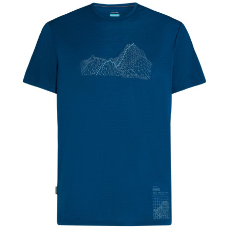 Tricou funcțional bărbați Icebreaker Merino Blend 125 Cool-Lite™ Sphere SS Tee Beta