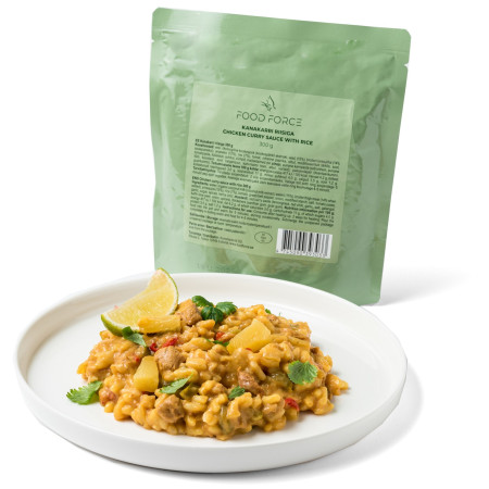 Fel principal Food Force Pui cu sos curry și orez 300 g