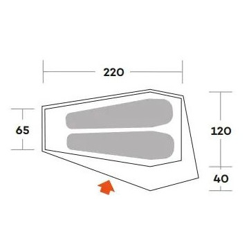 Cort turistic Ferrino Piuma 2