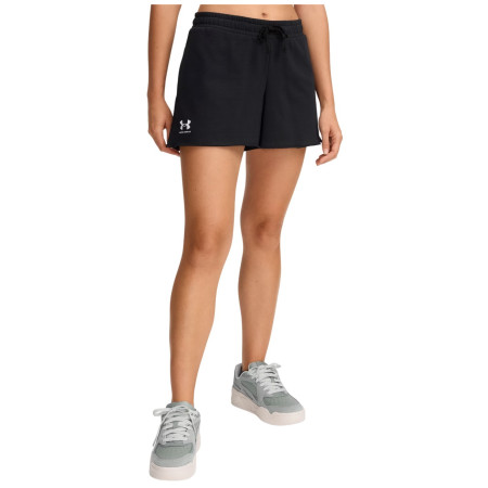 Pantaloni scurți femei Under Armour Rival Terry Short negru Black / / White