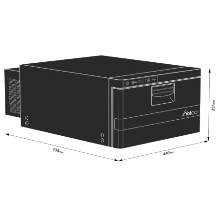 Cutie frigorifică Yolco CB30A