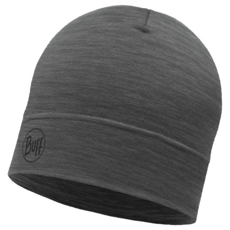 Căciulă Buff Merino Lightweight Beanie gri SOLID GREY