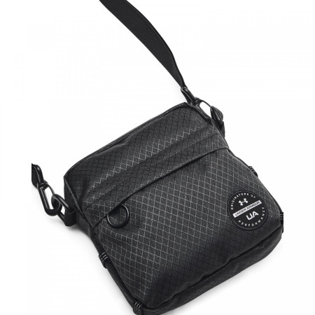 Borsetă de voiaj pentru acte Under Armour Loudon Ripstop Crossbody negru
