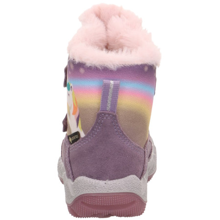Încălțăminte de iarnă copii Superfit Icebird Lila/Rosa
