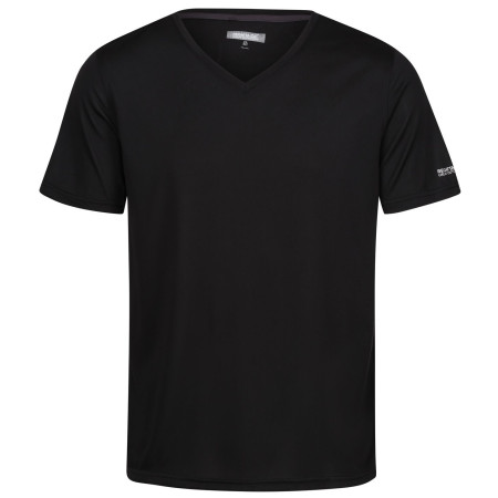 Tricou bărbați Regatta Fingal V-Neck negru Black