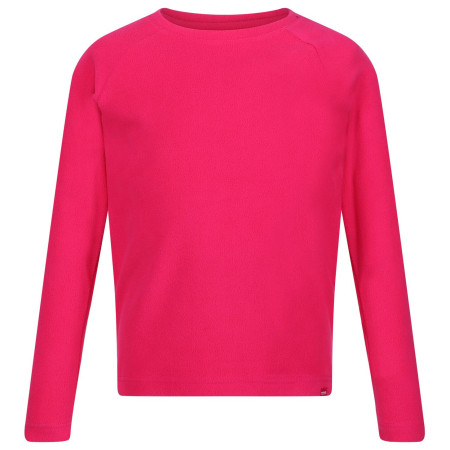 Tricou funcțional copii Regatta Junior Thermal Baselayer Top roz Pink Potion