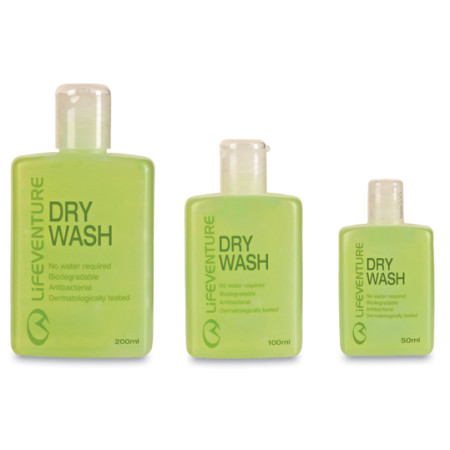 Săpun de voiaj LifeVenture Dry Wash Gel 200ml