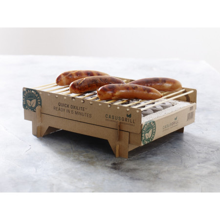 Grătar de unică folosință CasusGrill Gril ecologic