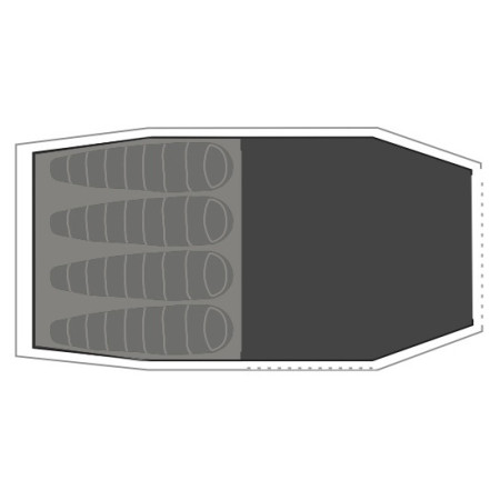 Folie sub cort Robens Footprint Cima Versa 4