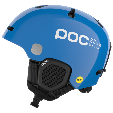 Cască de schi copii POC POCito Fornix MIPS albastru Fluorescent Blue