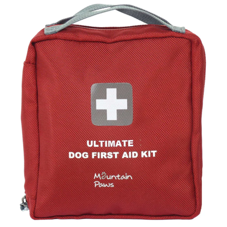 Trusă de prim ajutor pentru câini Mountain Paws Ultimate Dog First Aid Kit