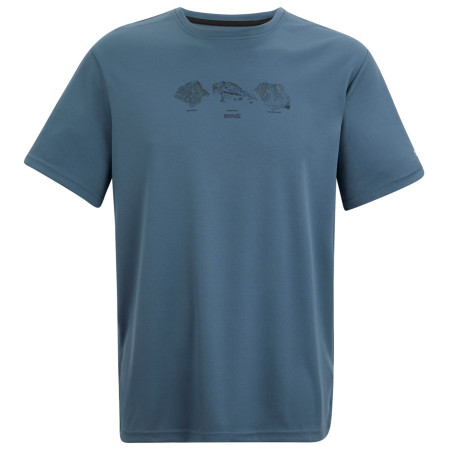 Tricou bărbați Regatta Fingal albastru China blue