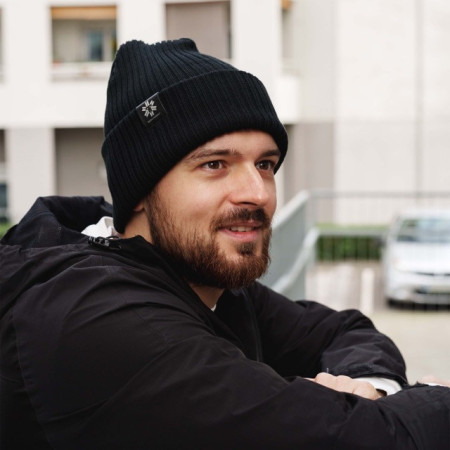 Căciulă de iarnă Snow Monkey Beanie Winter negru Black