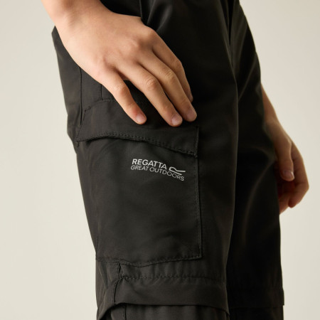 Pantaloni copii Regatta Sorcer Z/O Trousers III Black