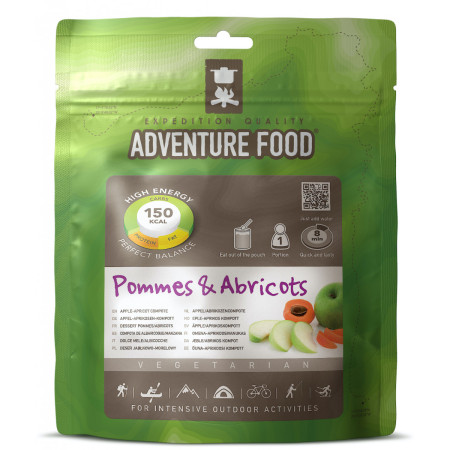 Adventure Food Măr și Caise 39g verde