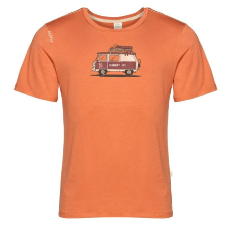 Tricou bărbați Chillaz Bozen Climber's Life portocaliu/ Terracotta
