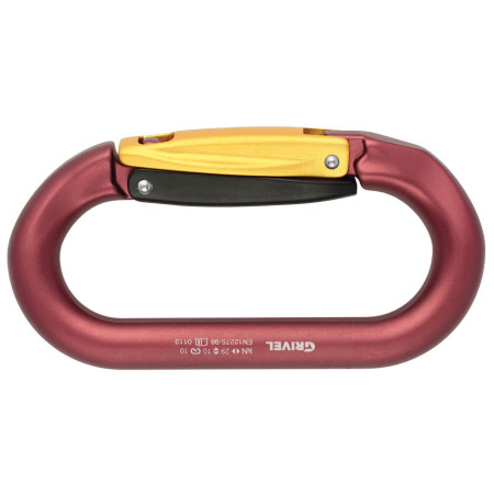 Carabină Grivel K9G Sym Twin Gate roșu