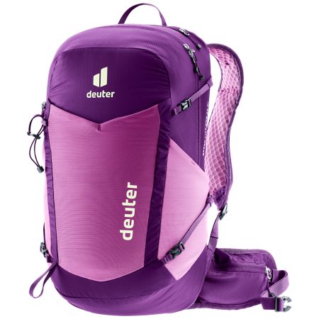 Rucsac turistic femei Deuter Speed Lite Pro 23 SL roz/violet lotus-mystic