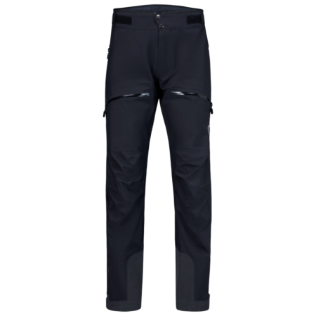 Pantaloni impermeabili bărbați Norrona trollveggen Gore-Tex Pro light Pants negru Caviar Black