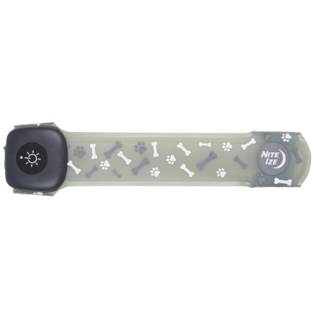 Zgardă luminoasă pentru câini Nite Ize NiteDog® Rechargeable LED Collar Cover