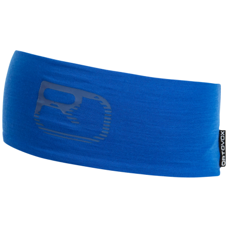 Bentiță Ortovox 120 Cool Tec Logo Headband albastru Blue Note