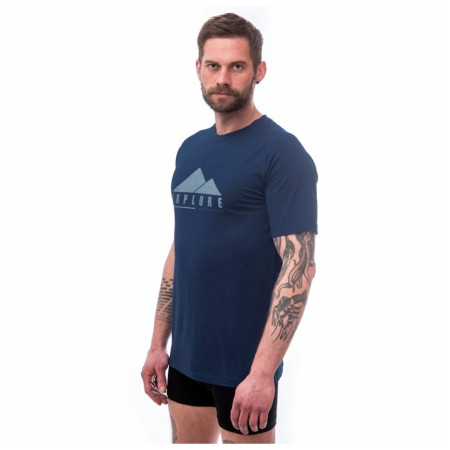 Tricou bărbați Sensor Merino Air Pt Explore