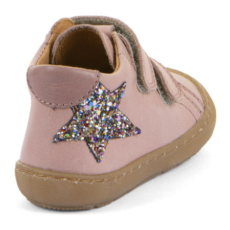 Încălțăminte barefoot all-seasons pentru copii Frodo Ollie S Star Pink