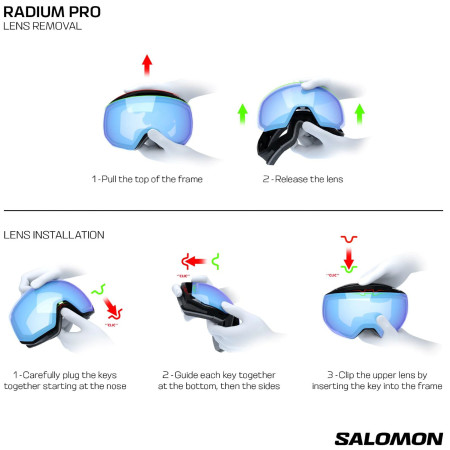 Ochelari de schi Salomon Radium Pro Sigma