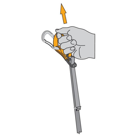 Buclă Singing Rock FOOTER II