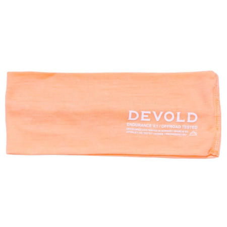 Bentiță Devold Endurance Merino Light Headband roz SUNRISE
