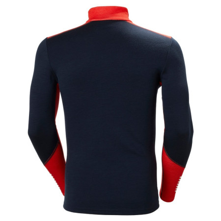 Tricou funcțional bărbați Helly Hansen Lifa Merino Midweight 1/2 Zip