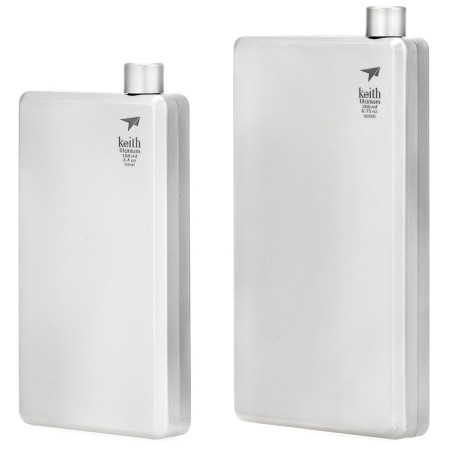 Sticlă plată Keith Titanium Jug 200 ml